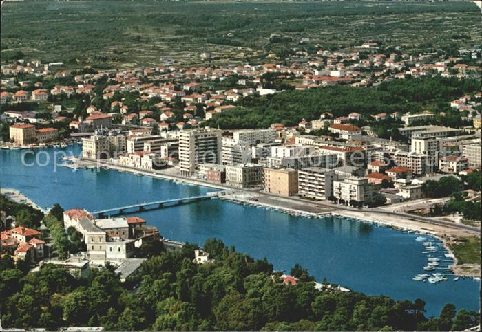 Zadar Zadra Zara Fliegeraufnahme