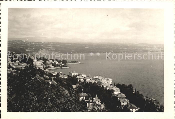 Opatija Abbazia Fliegeraufnahme