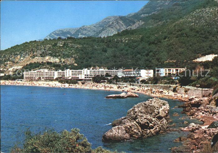 Sutomore Dalmatien Strandpartie
