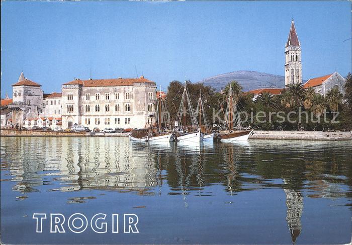 Trogir Trau Segelboote