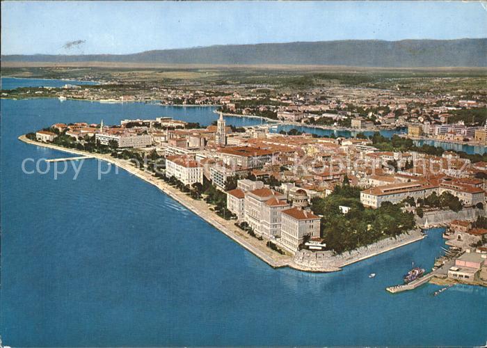 Zadar Zadra Zara Fliegeraufnahme
