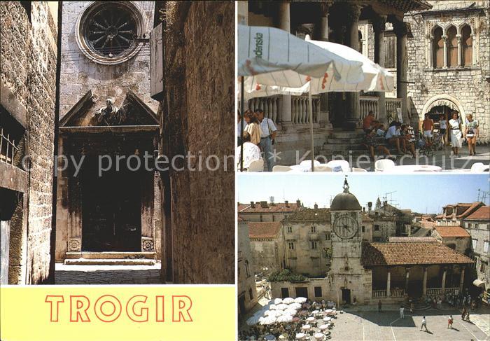 Trogir Trau Kirchenpartie