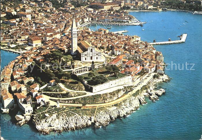 Rovinj Istrien Fliegeraufnahme