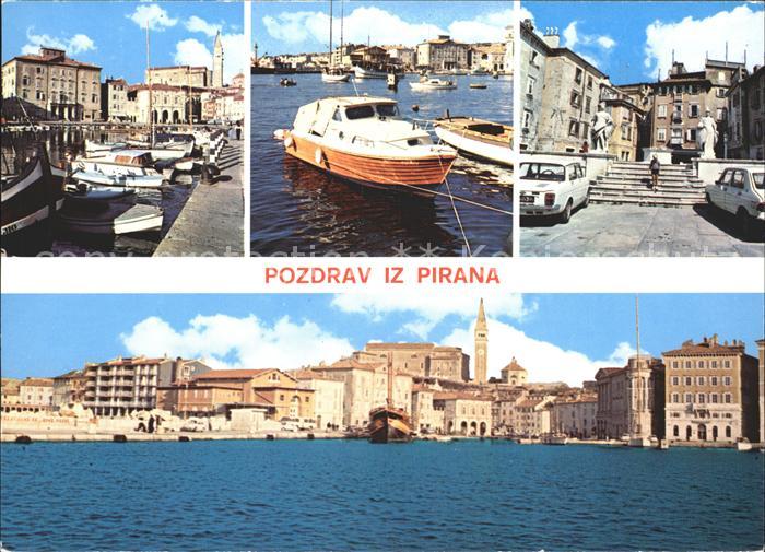 Piran Hafen Altstadt