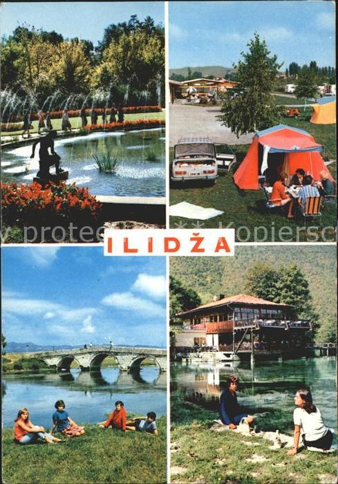 Ilidza Camping Bruecke Brunnen