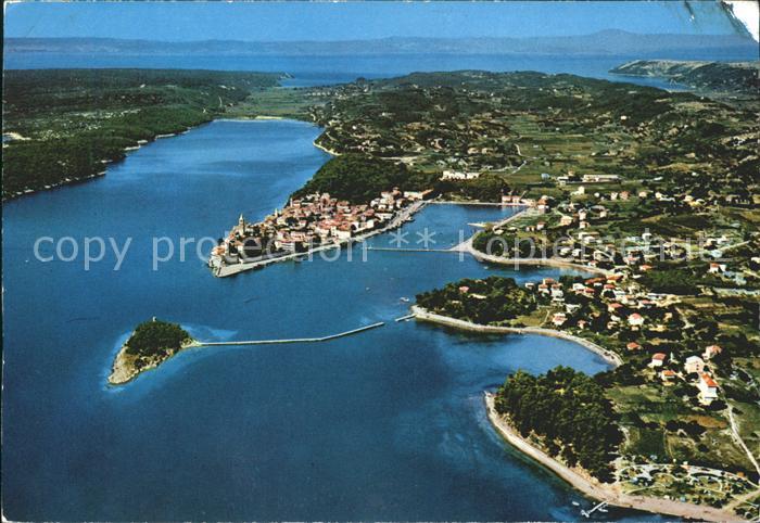 Rab Kroatien Fliegeraufnahme