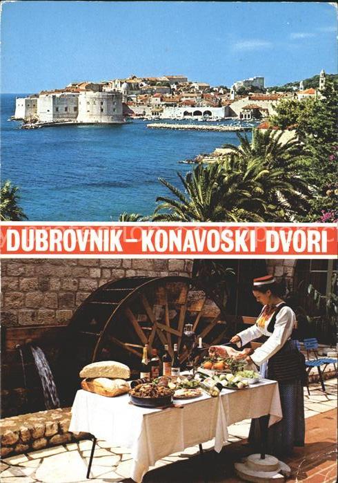 Dubrovnik Ragusa Restaurant Tracht