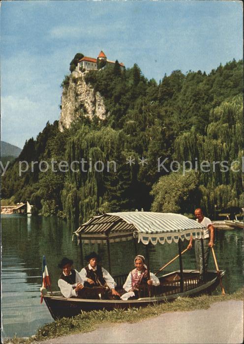 Bled Tracht Ruderboot