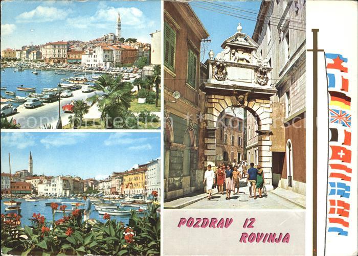 Rovinj Istrien Steintor