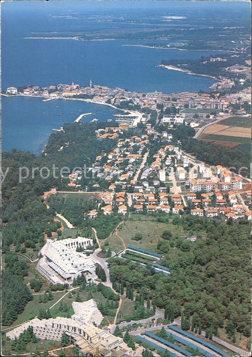 Porec Fliegeraufnahme