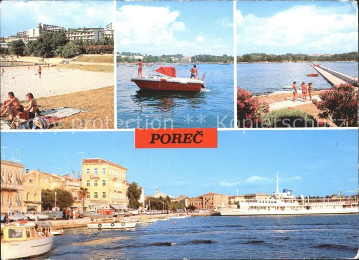 Porec Strand Hafen