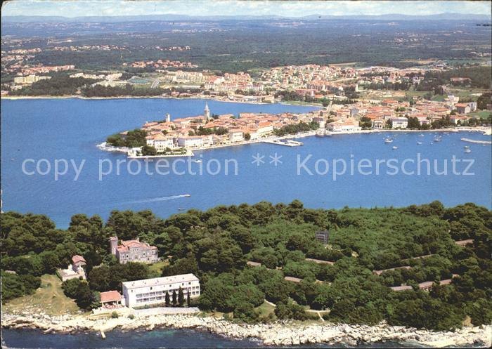 Porec Fliegeraufnahme