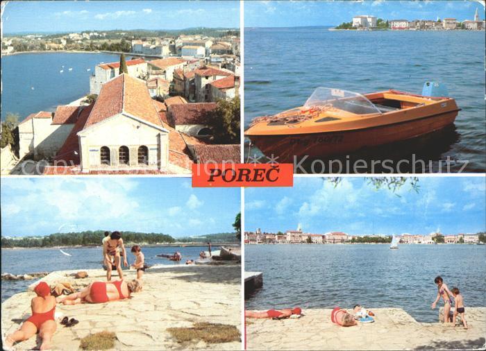 Porec Baden Boote