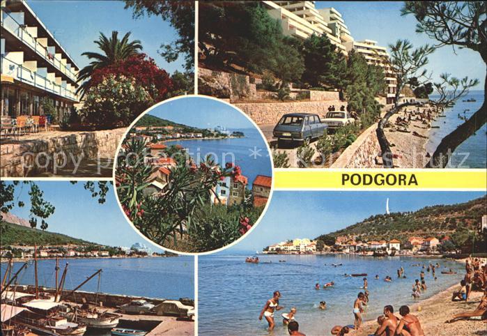 Podgora Strand Hafen