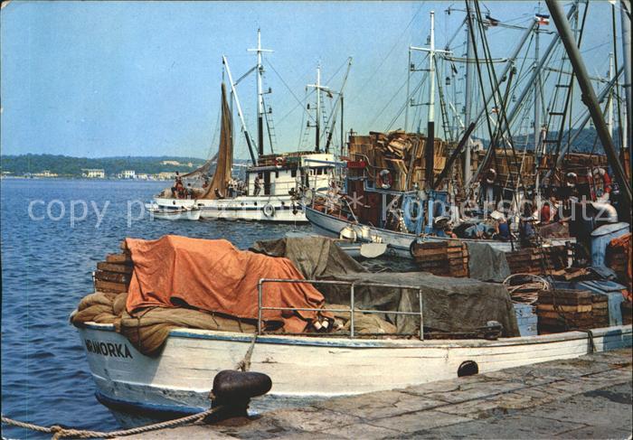 Split Spalato Schiffe Brodici