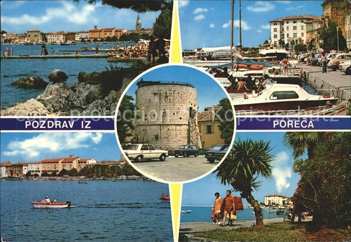 Porec Hafen Altstadt