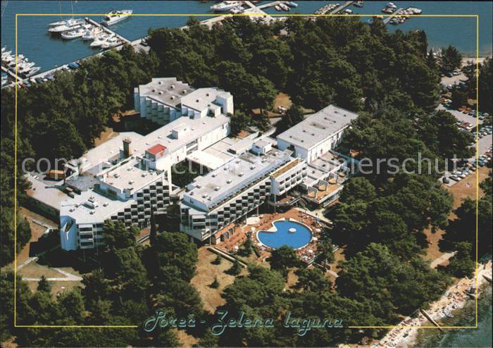 Porec Hotel Parentium Fliegeraufnahme