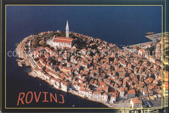Rovinj Istrien Fliegeraufnahme