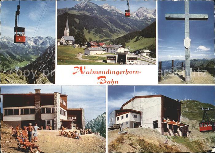 Mittelberg Kleinwalsertal Walmendingerhorn Bahn Kreuz