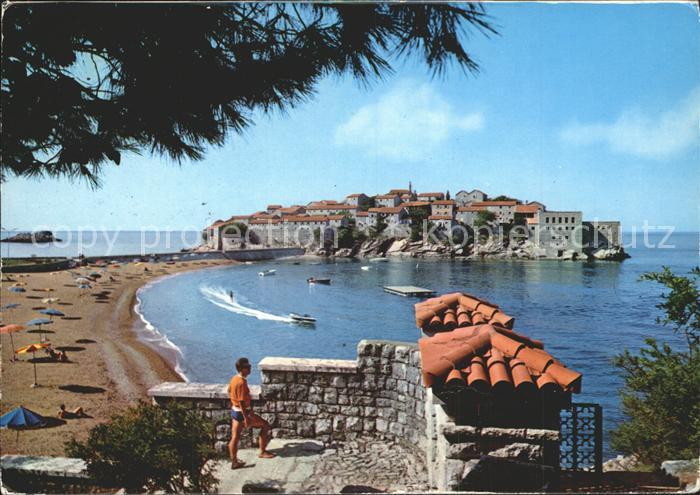 Sveti Stefan Strand