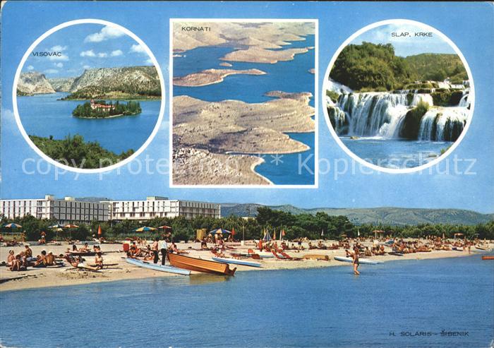 Sibenik Visovac Kornati Slap Krke