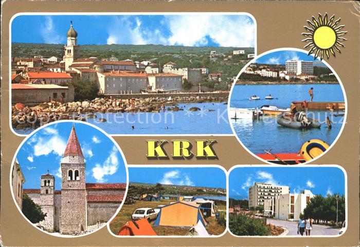 Krk Camping Strand Kirche