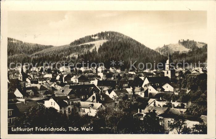 Friedrichroda Fliegeraufnahme