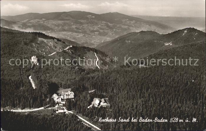 BADEN-BADEN BW Kurhaus Sand Fliegeraufnahme