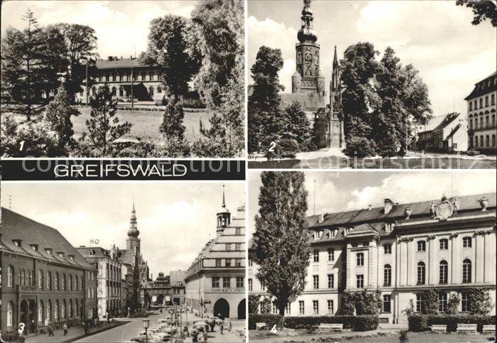 Greifswald Mecklenburg Vorpommern Dom Sankt Nikolai Platz der Freundschaft