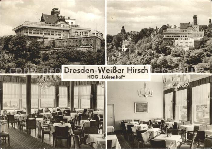DRESDEN Elbe Weisser Hirsch Luisenhof
