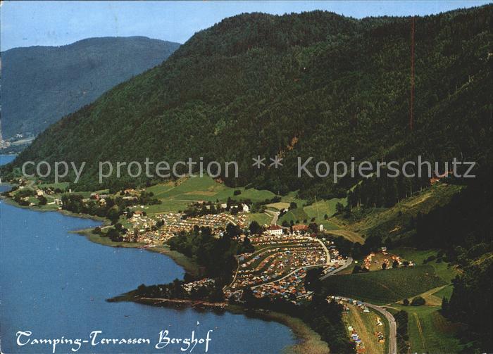 Landskron Kaernten Camping Terrassen Berghof