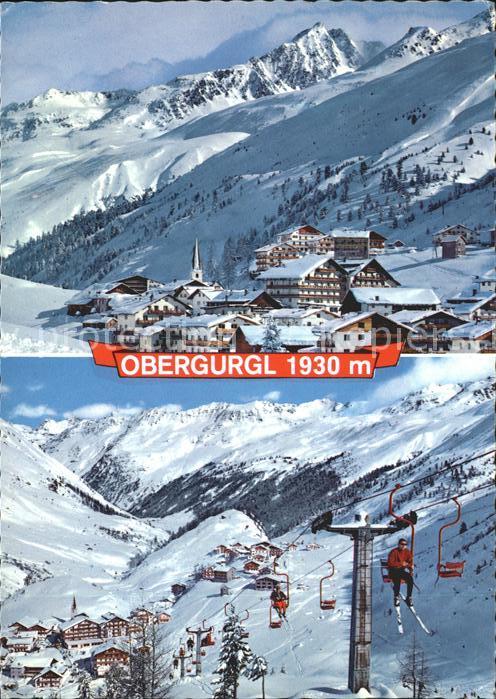 Obergurgl Soelden Tirol oetztal Skilift