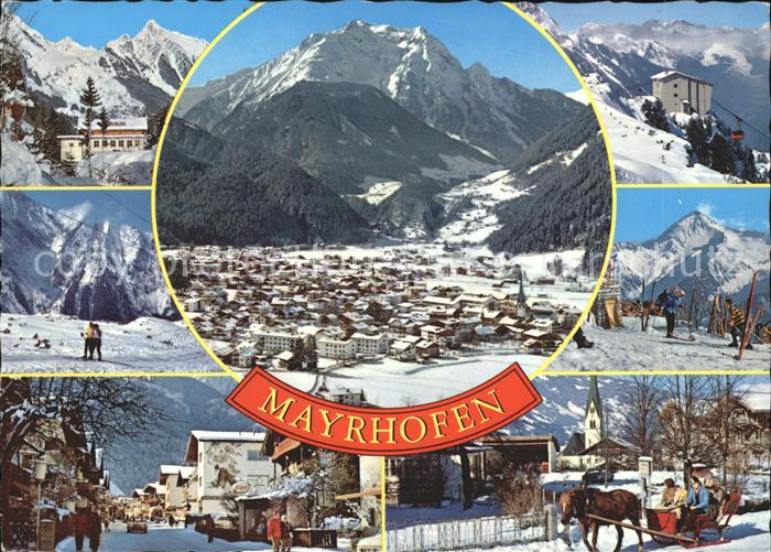 Mayrhofen Zillertal Schlittenfahrt