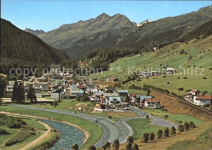 St Anton Arlberg Fliegeraufnahme