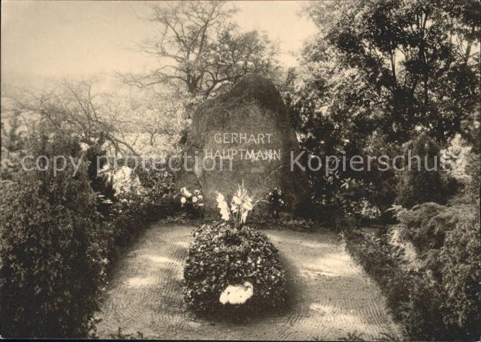 Kloster Hiddensee Gerhart Hauptmann Ruhestaette