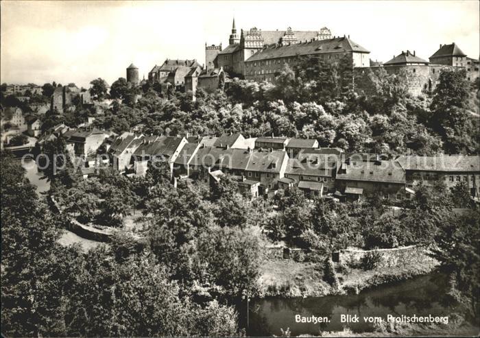 Bautzen Sachsen Blick vom Proitschenberg