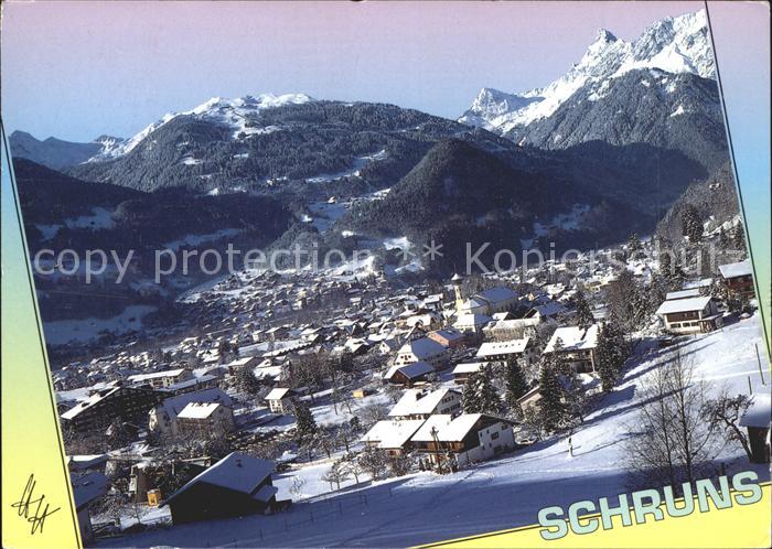 Schruns Vorarlberg Schruns und Tschagguns im Montafon gege