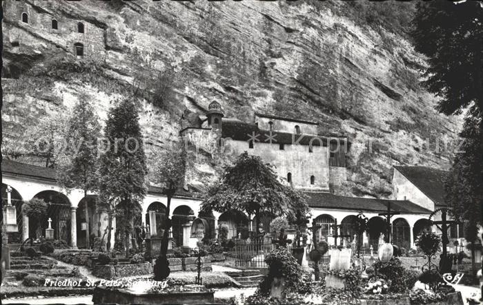 Salzburg Oesterreich Friedhof Sankt Peter