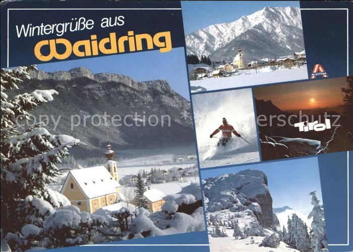 Waidring Tirol Wintersportort Waidring