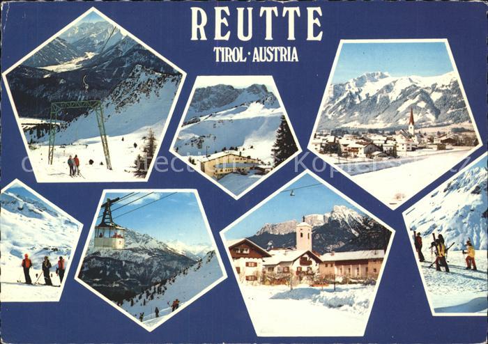 Reutte Tirol Skilift Seilbahn Kirche
