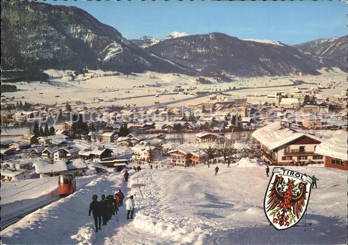 St Johann Tirol Wintersportplatz am Fusse des Kitzbueheler Horn