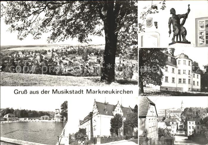 Markneukirchen Freibad Statue