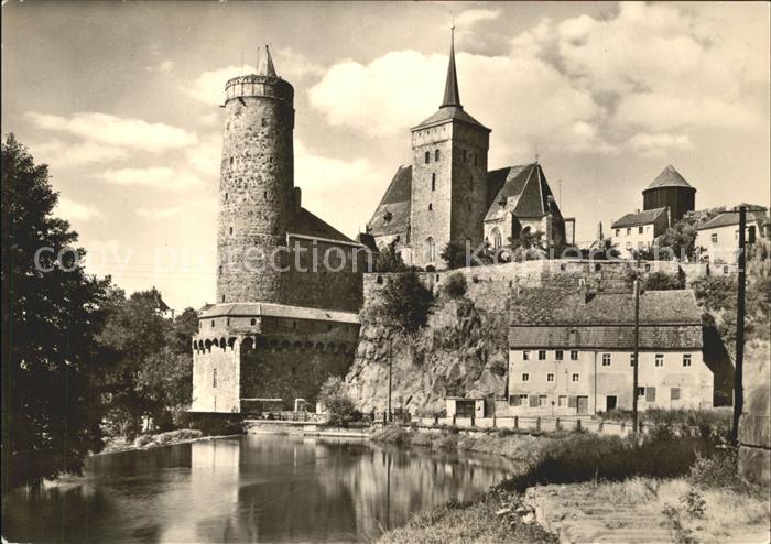 Bautzen Sachsen Blick zur alten Wasserkunst