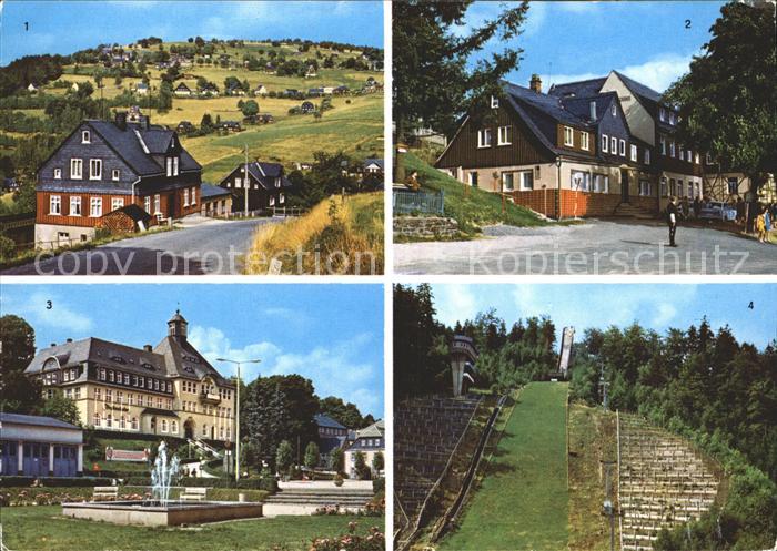 Klingenthal Vogtland Rathaus Aschberg