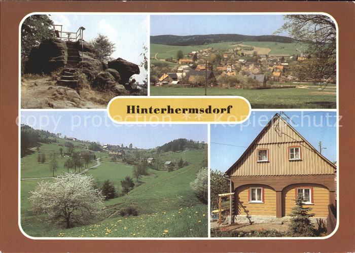 Hinterhermsdorf Koenigsplatz Umgebindehaus