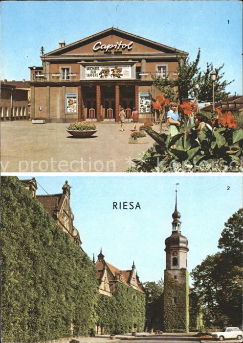 Riesa Sachsen Filmtheater Capitol Rathaus