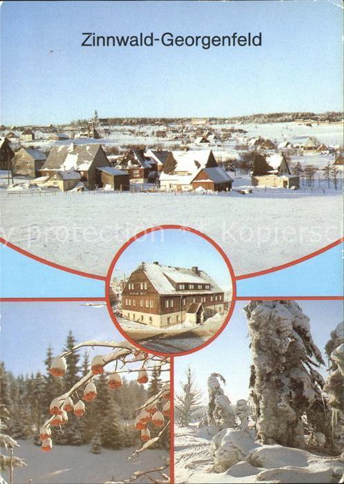 Zinnwald-Georgenfeld Winterlandschaft