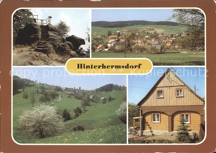 Hinterhermsdorf Koenigsplatz Umgebindehaus