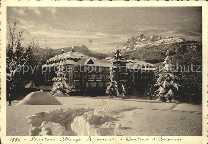 Cortina d Ampezzo Maestoso Albergo Miramonti