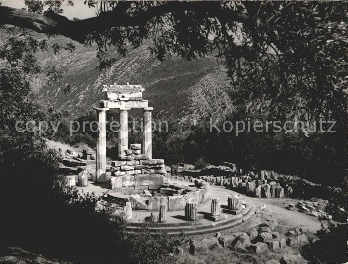 Delphi Delfi Tempelruine
